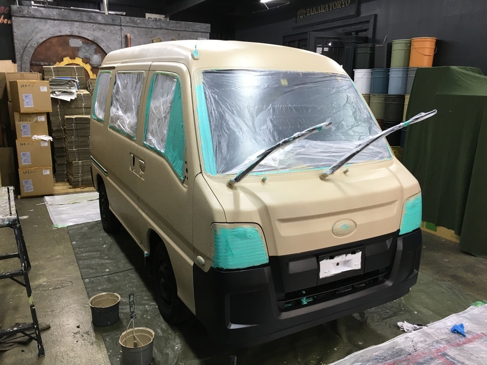 軽トラしかないけどデートしたい男子集まれ！ペンキでの全塗装で