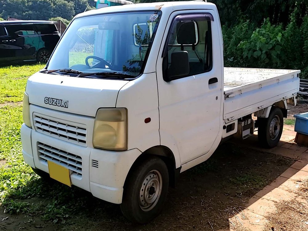 軽トラしかないけどデートしたい男子集まれ ペンキでの全塗装でおしゃれな車に タカラ塗料 Staff Blog