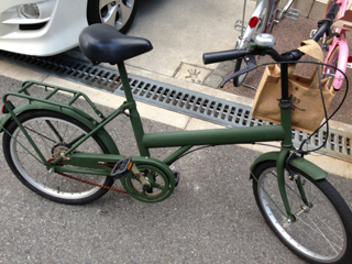 自転車を刷毛だけで塗装 タカラ塗料 Staff Blog
